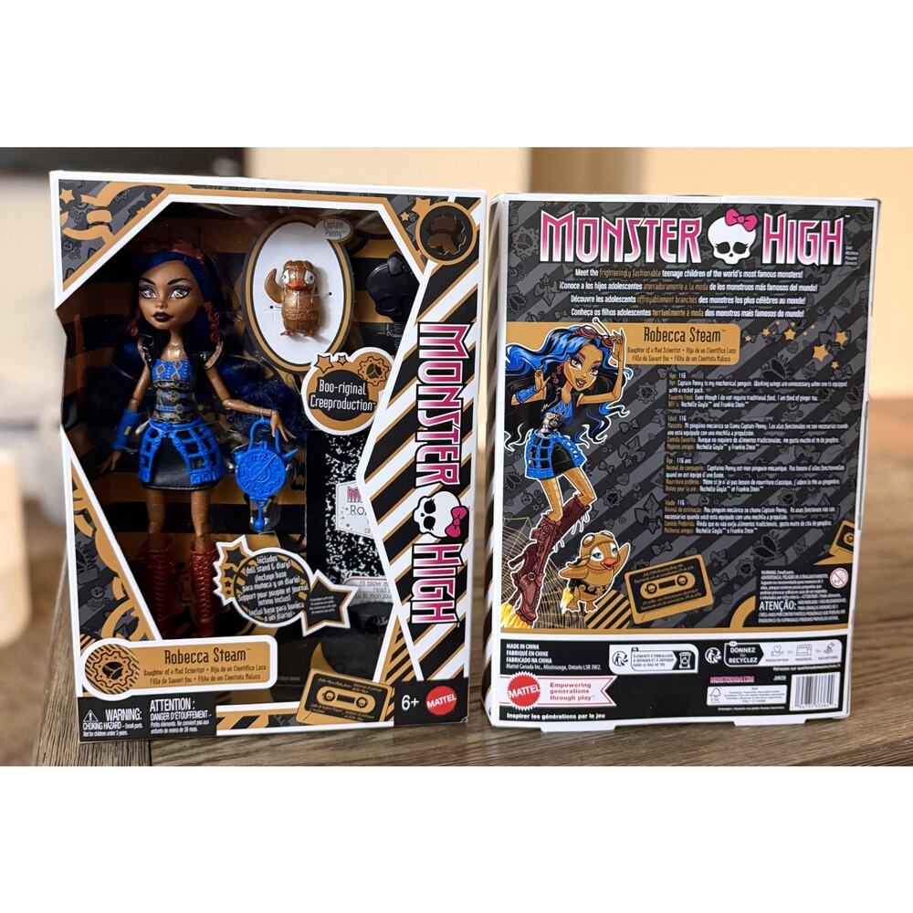 Monster High Boo-Riginal Creeproduction Robecca Steam 2026 In Hand Wave 4